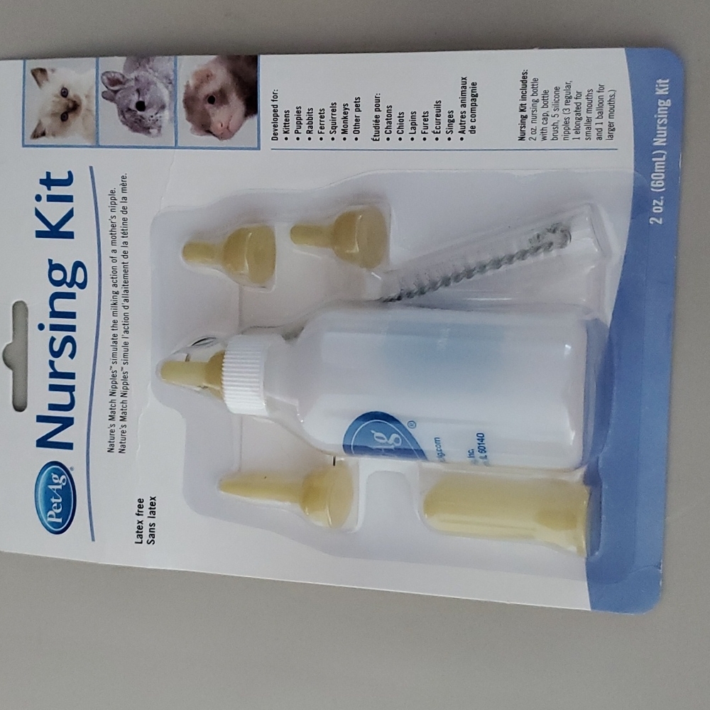 2 Animal nursing  kits